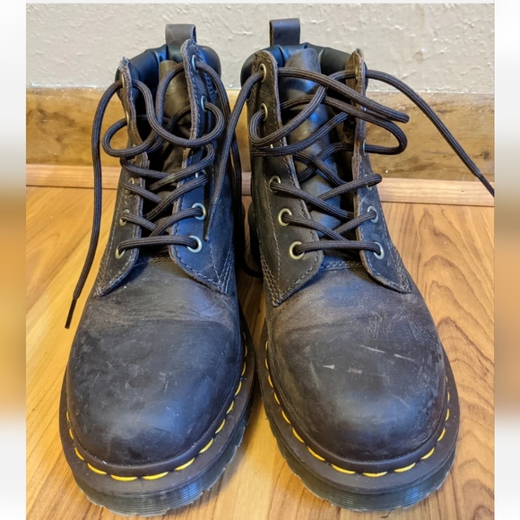 Dr. Martens 939 6 Eye Ben Boot Brown Men US 6 Ladies 7 UK 5 EU 38 Air Walk AW004 - Picture 4 of 9